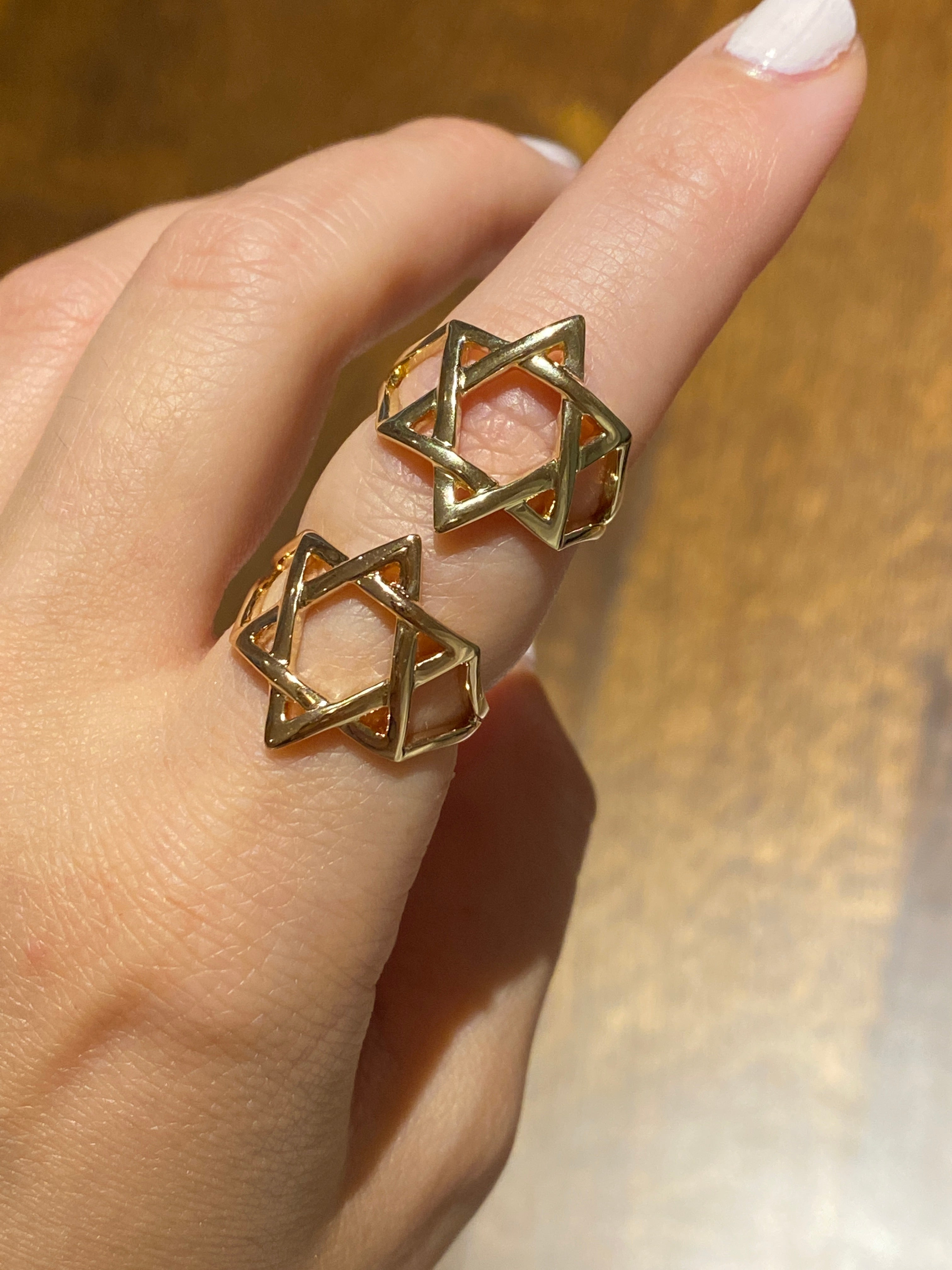 The All Gold Mazel Ring