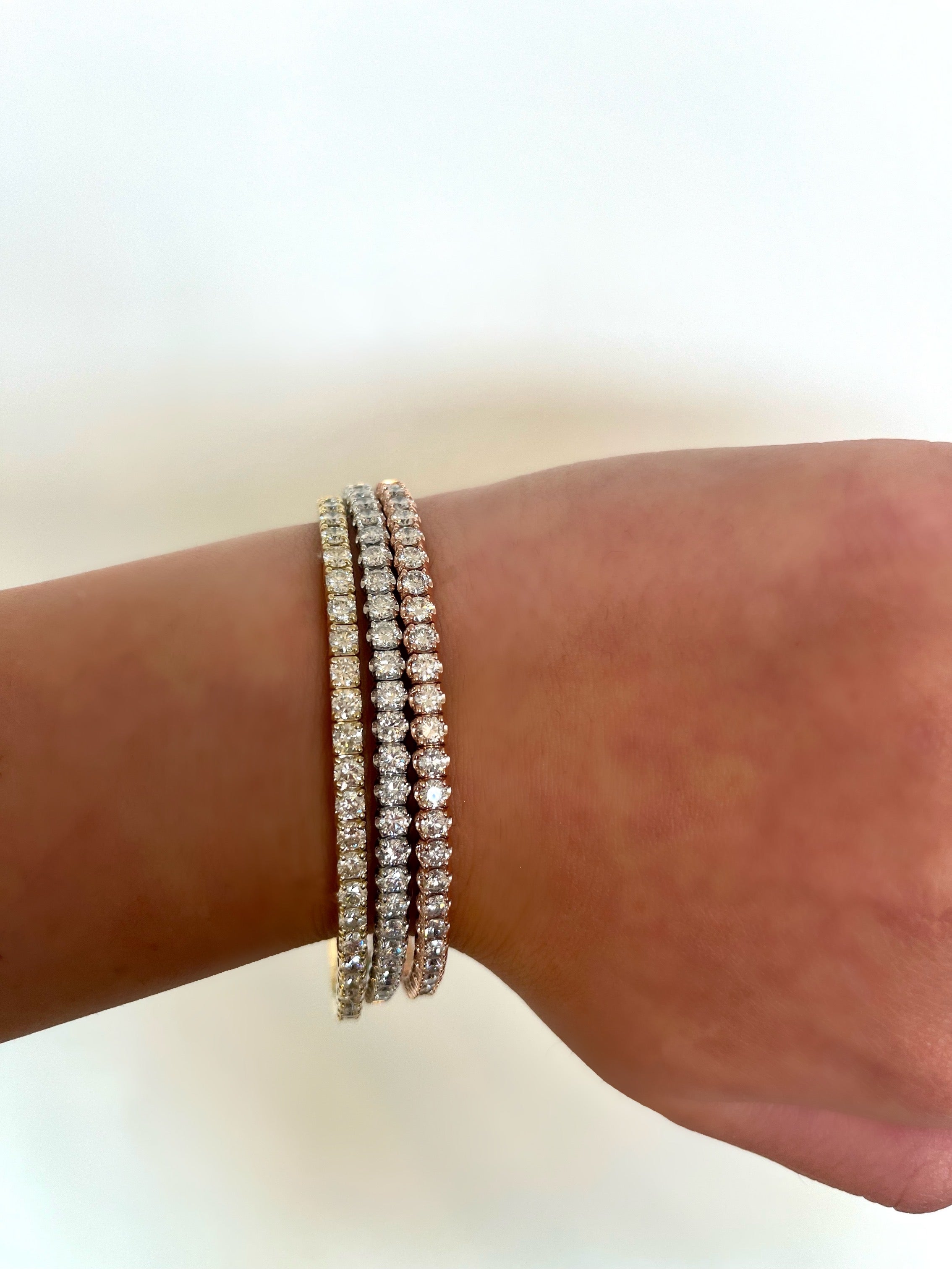 Diamond Flexible Bangle