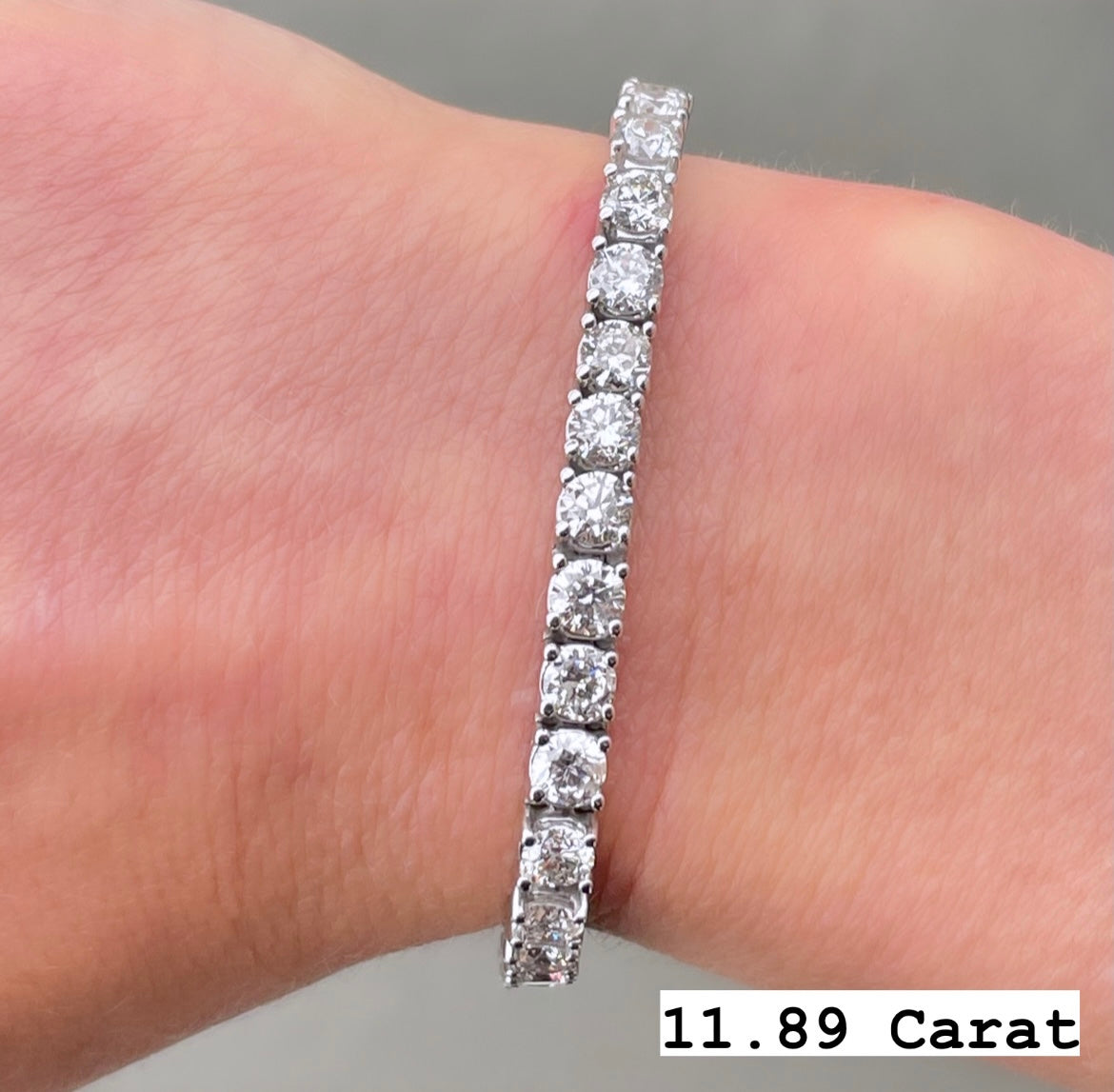 Haesther Diamond Tennis Bracelet