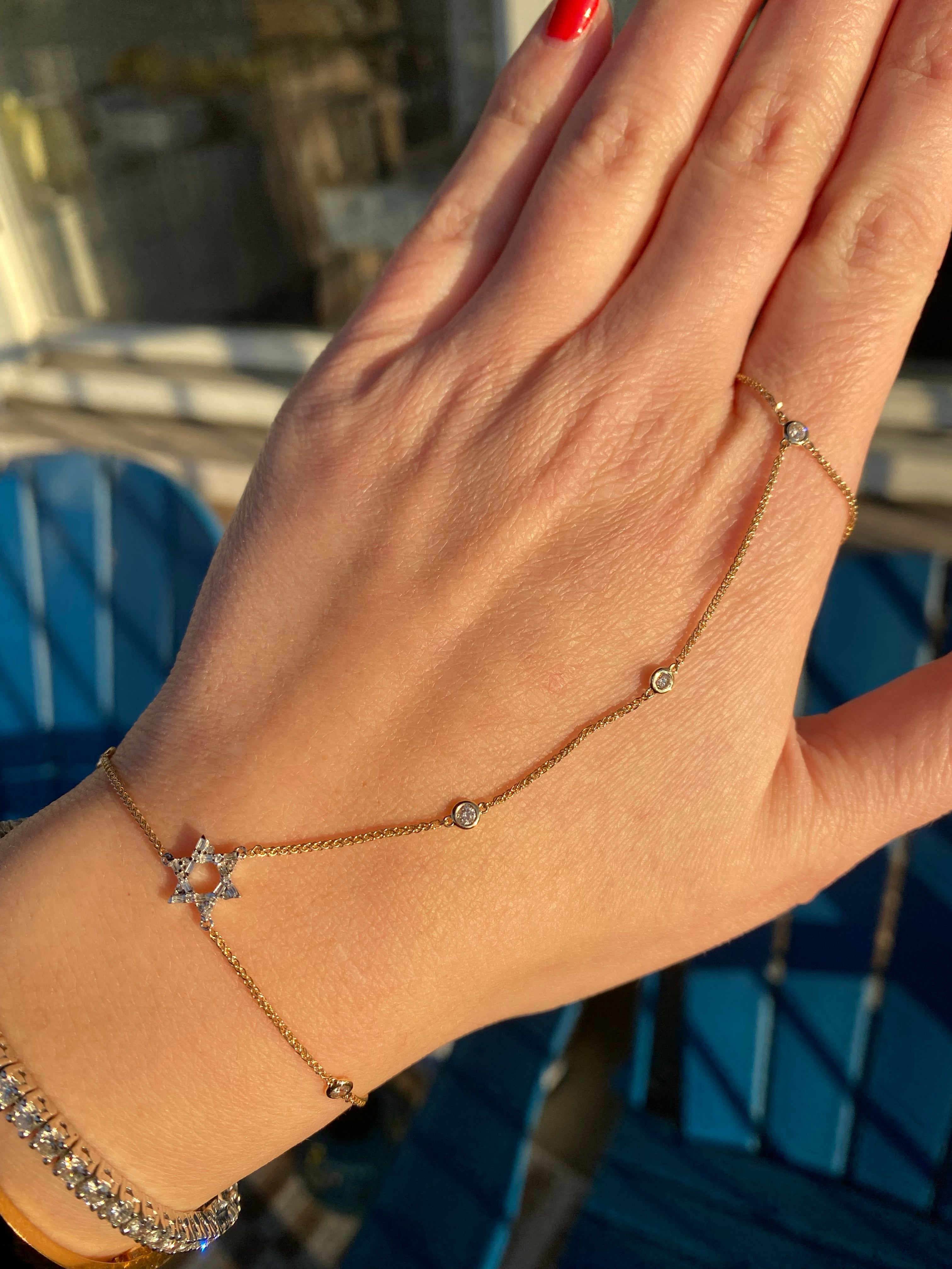 The Mazel Hand Chain
