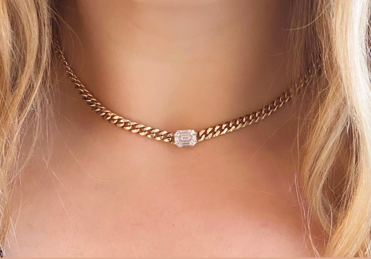 The Goldie Choker Diamond