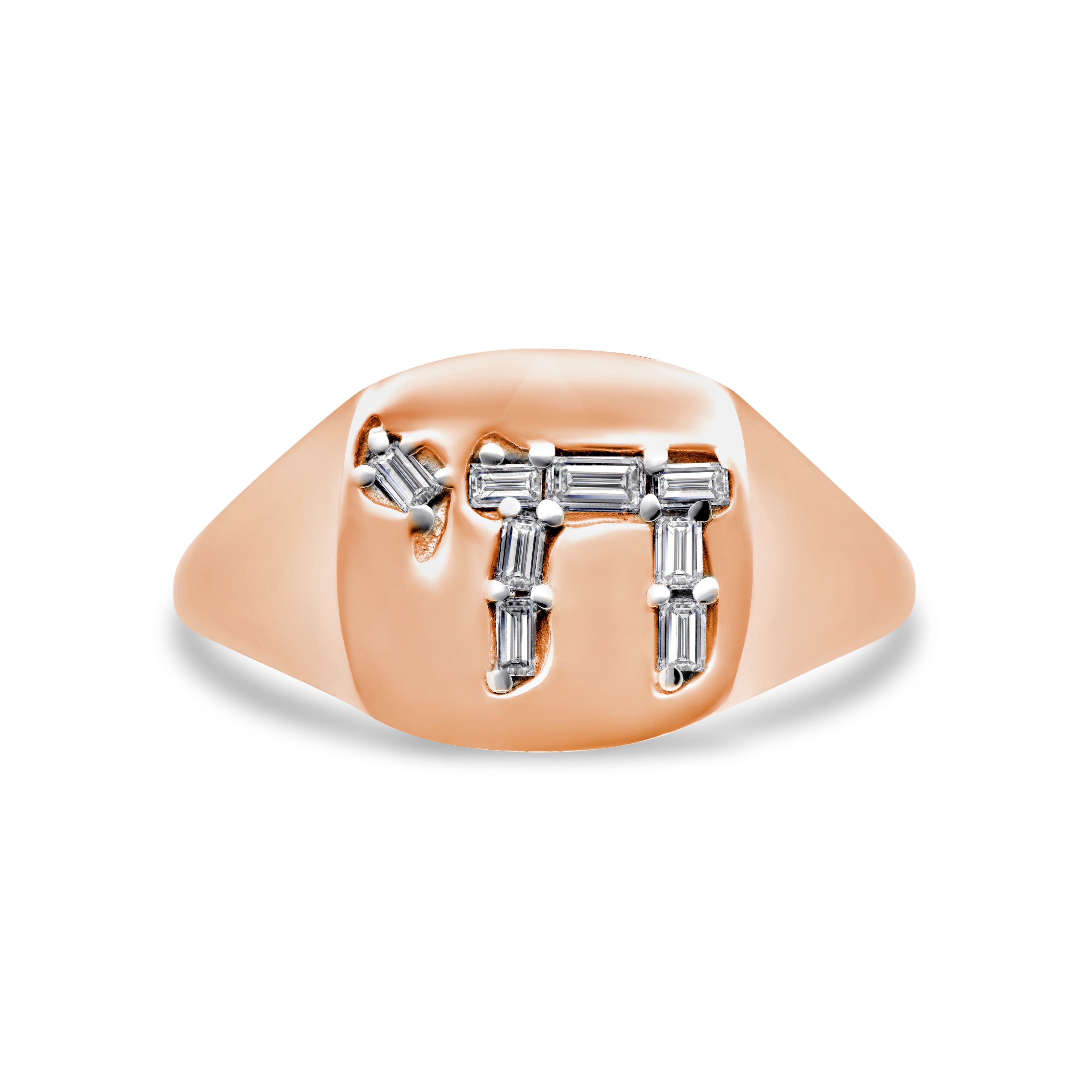 The L'Chaim Signet Pinky Ring