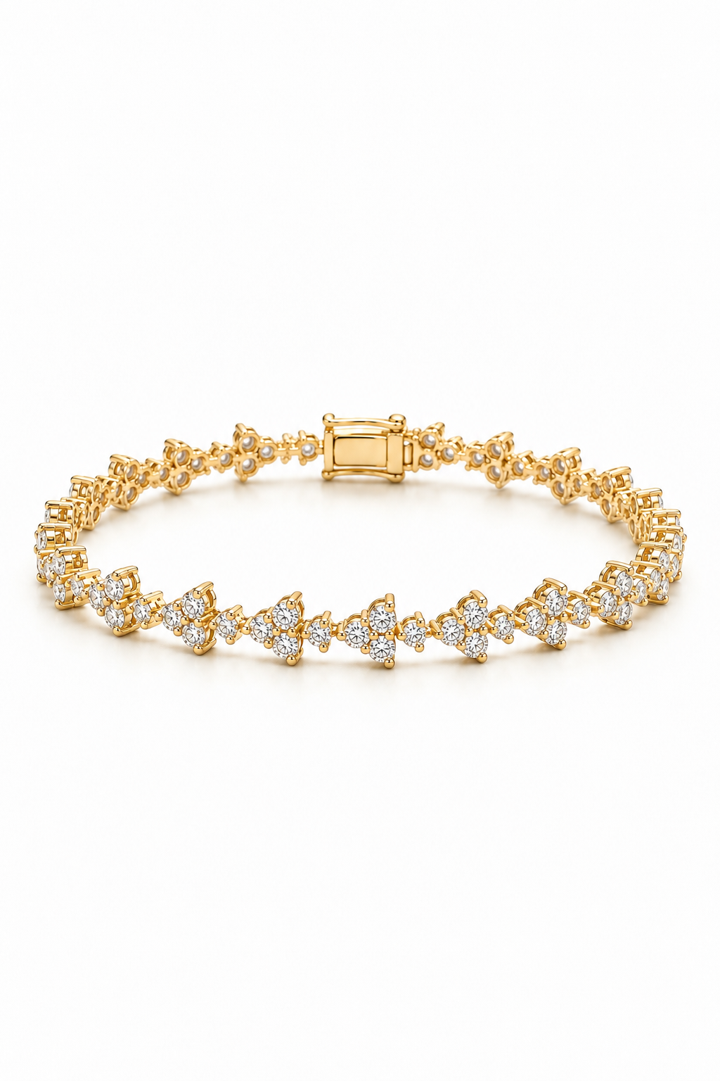 Trilogy Tennis Bracelet