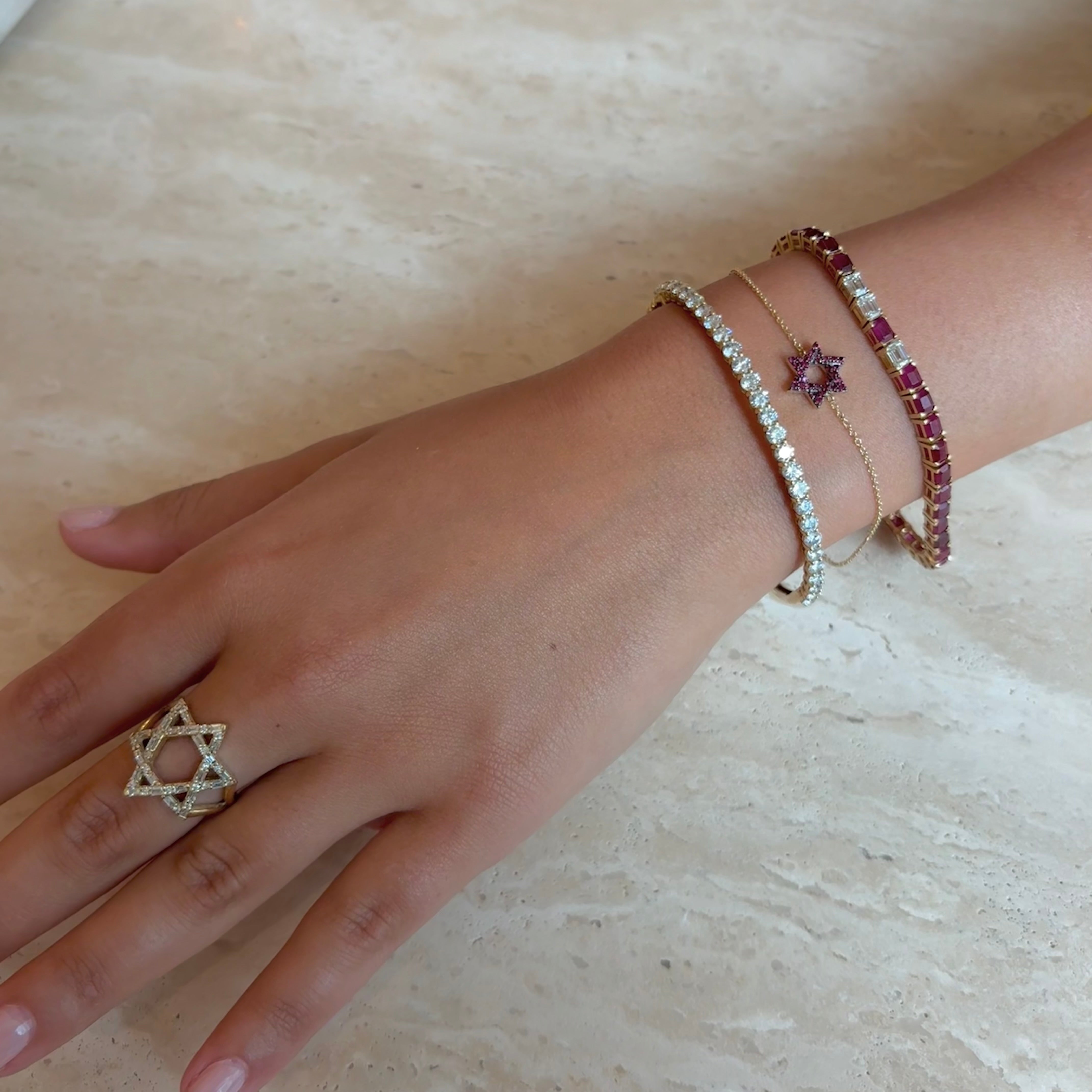 The Ruby Mazel Bracelet