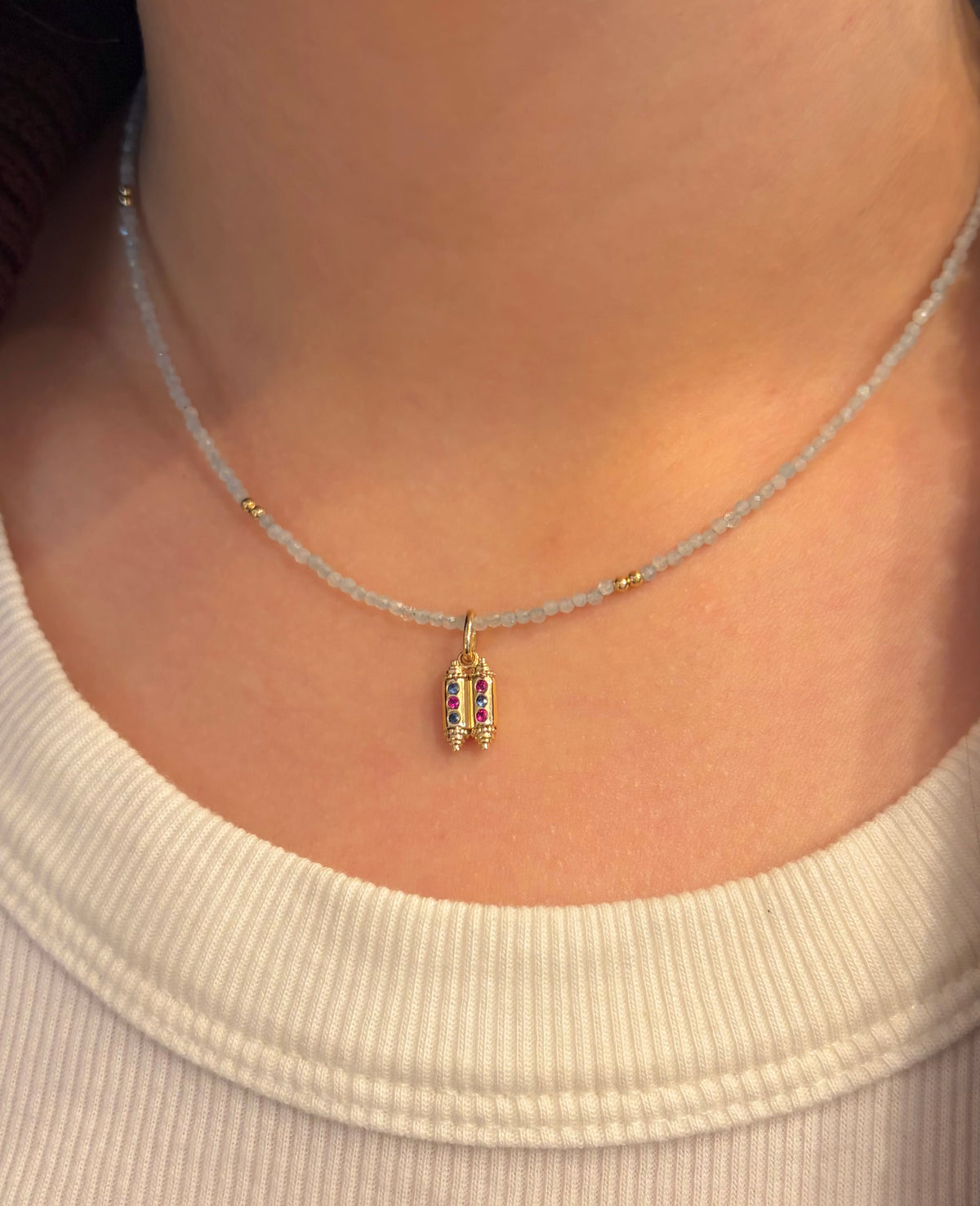 The Mini Torah Charm