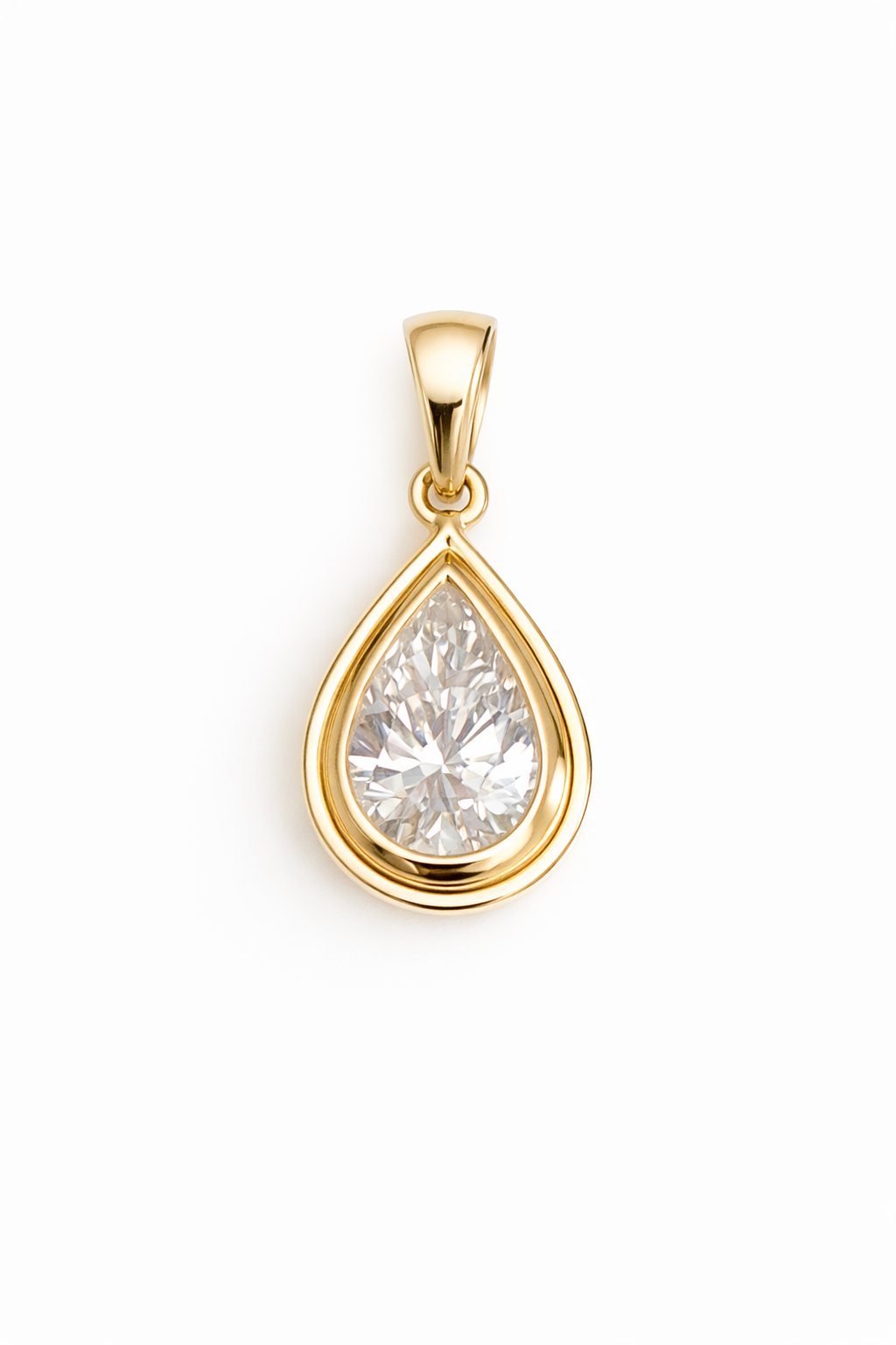 The Ray Pear Drop Charm