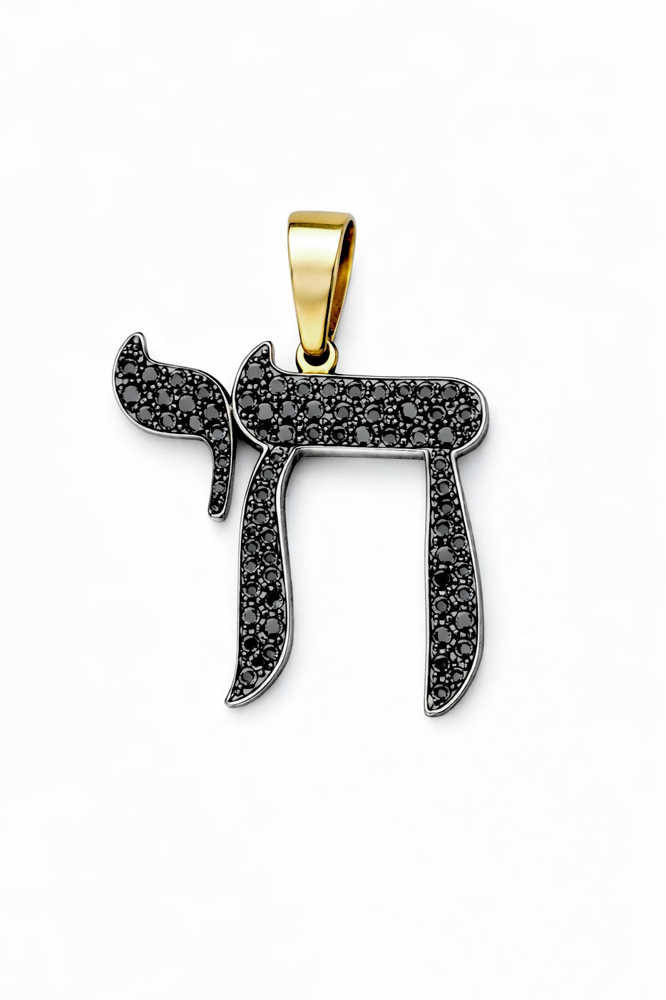 The Big Mamaleh Black Diamond L’chaim Charm