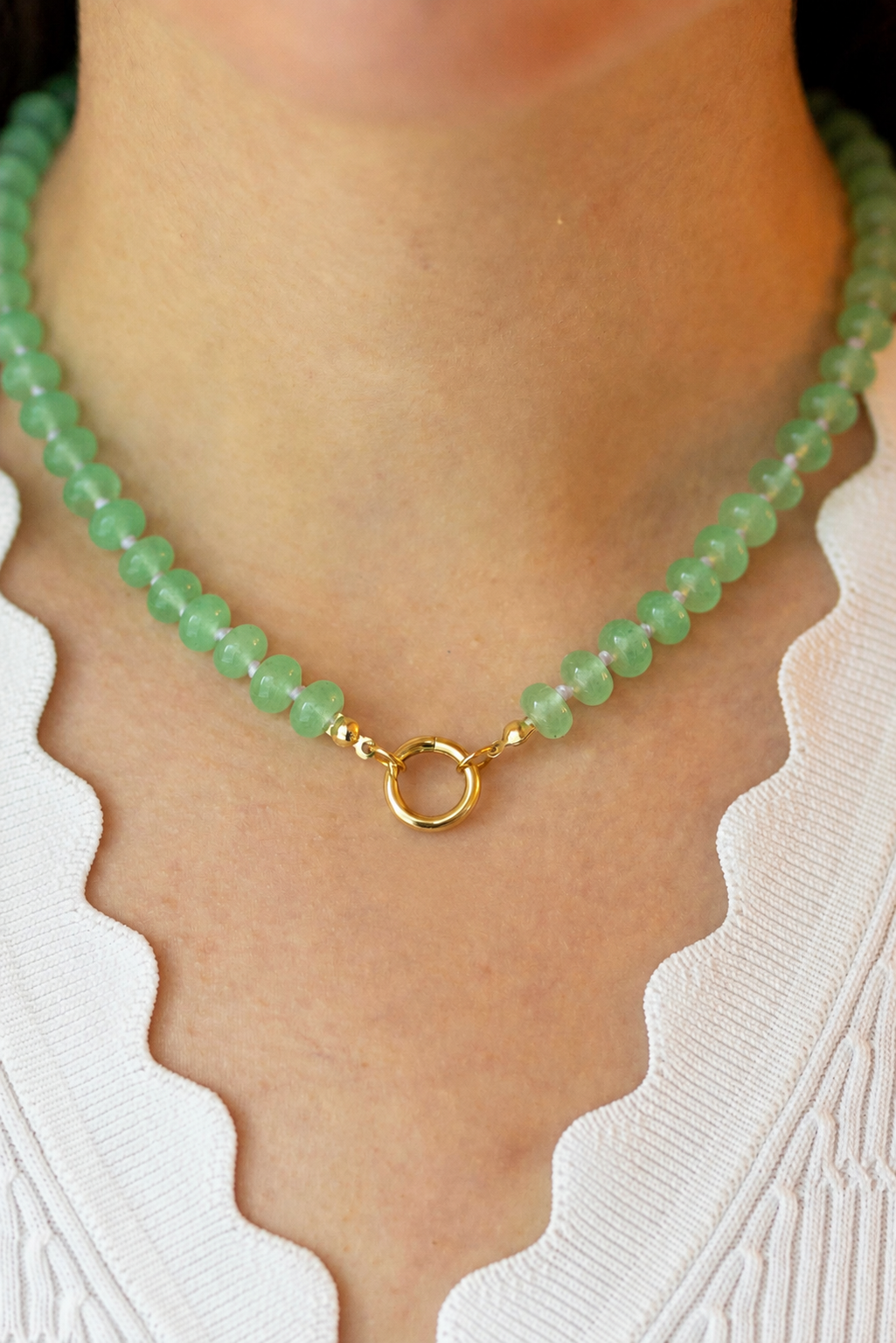 The Chunky Colorful Gemstone Chain