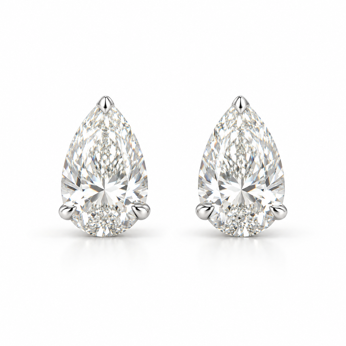 The Ray Pear Studs