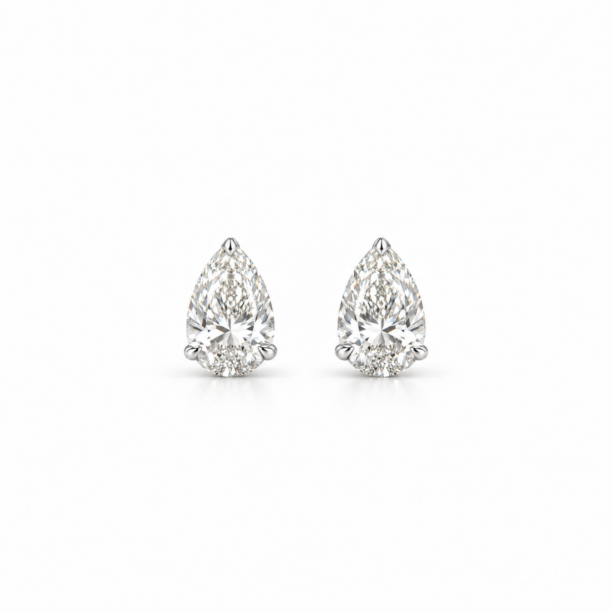The Ray Pear Studs