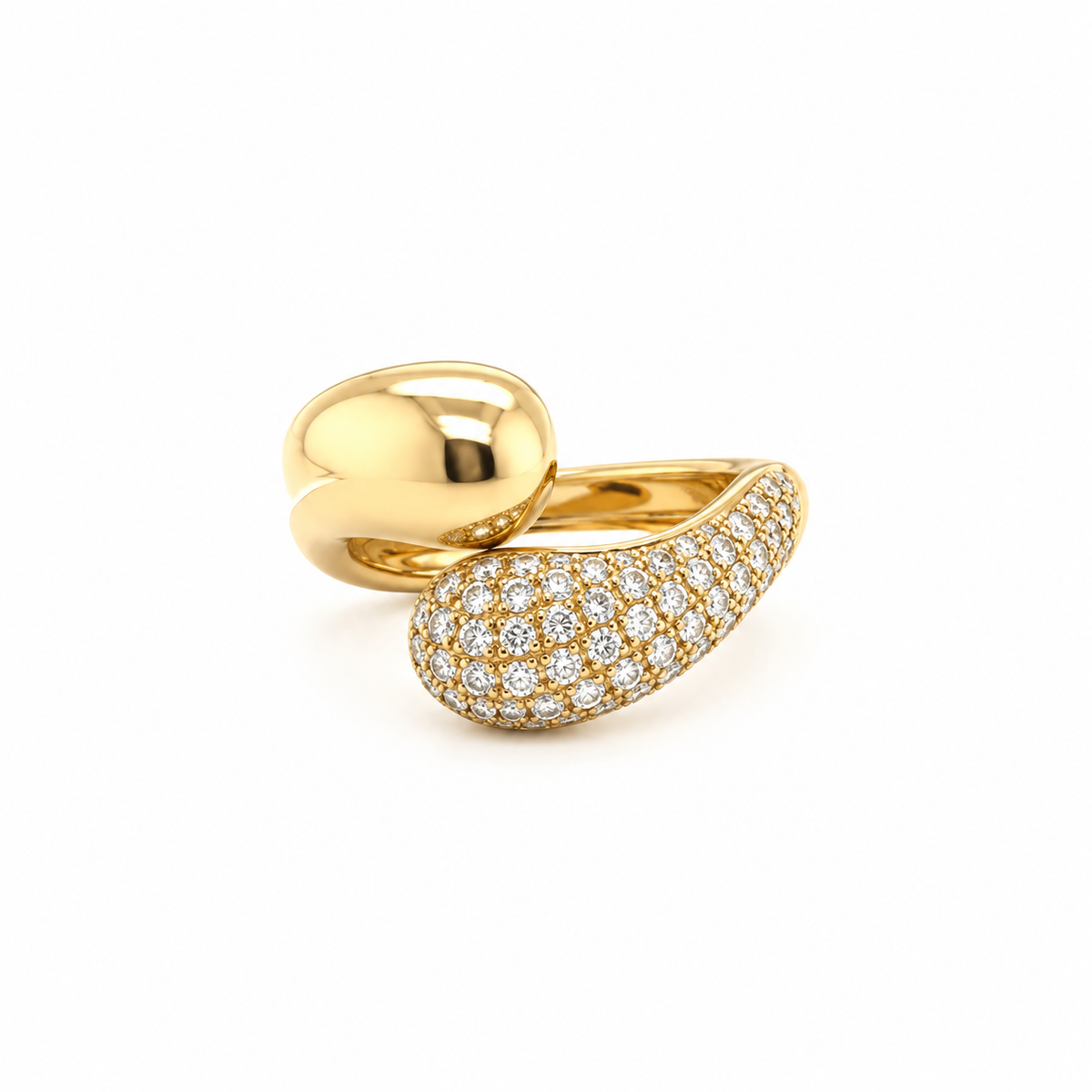 The Diamond Swan Ring