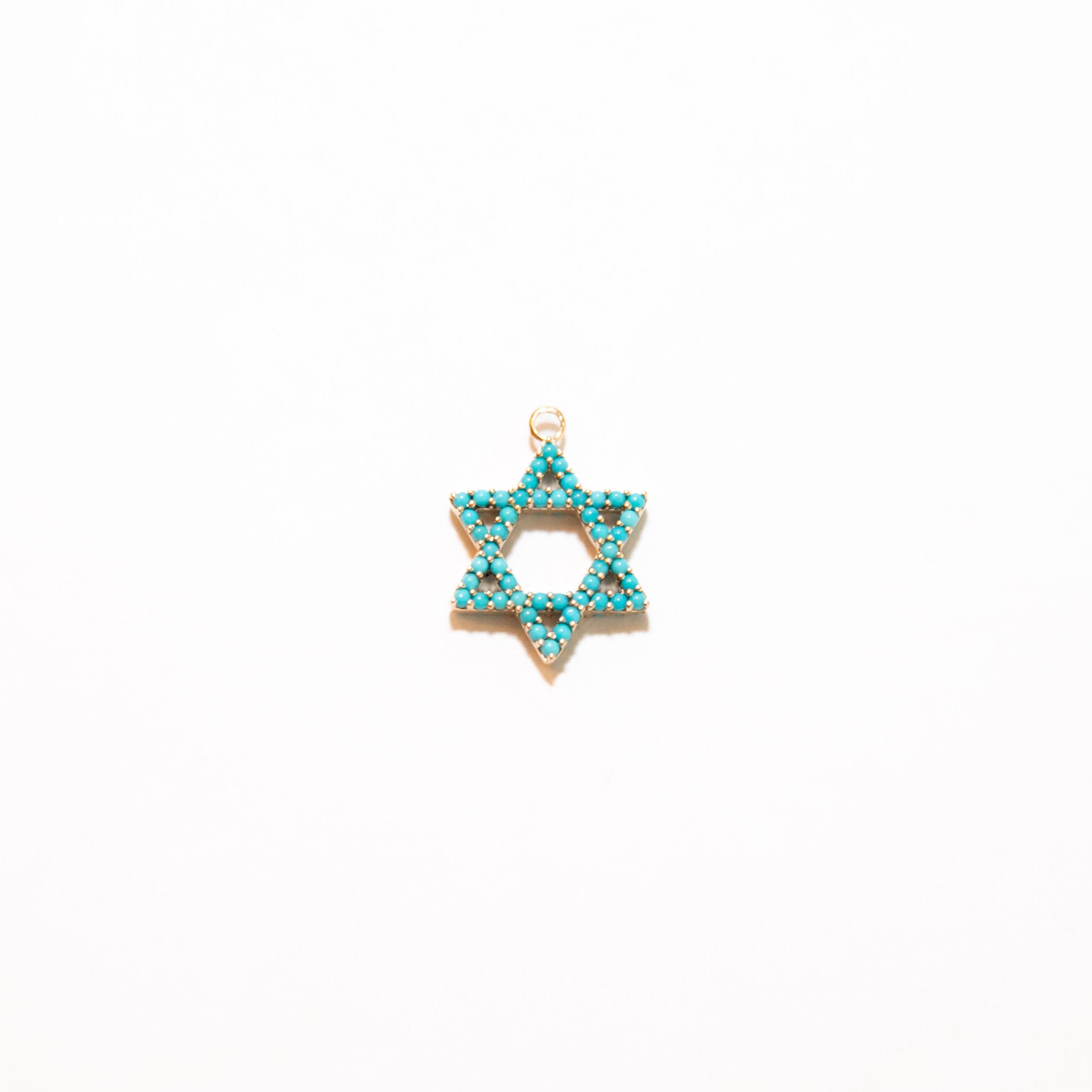 The Turquoise Mazel Charm