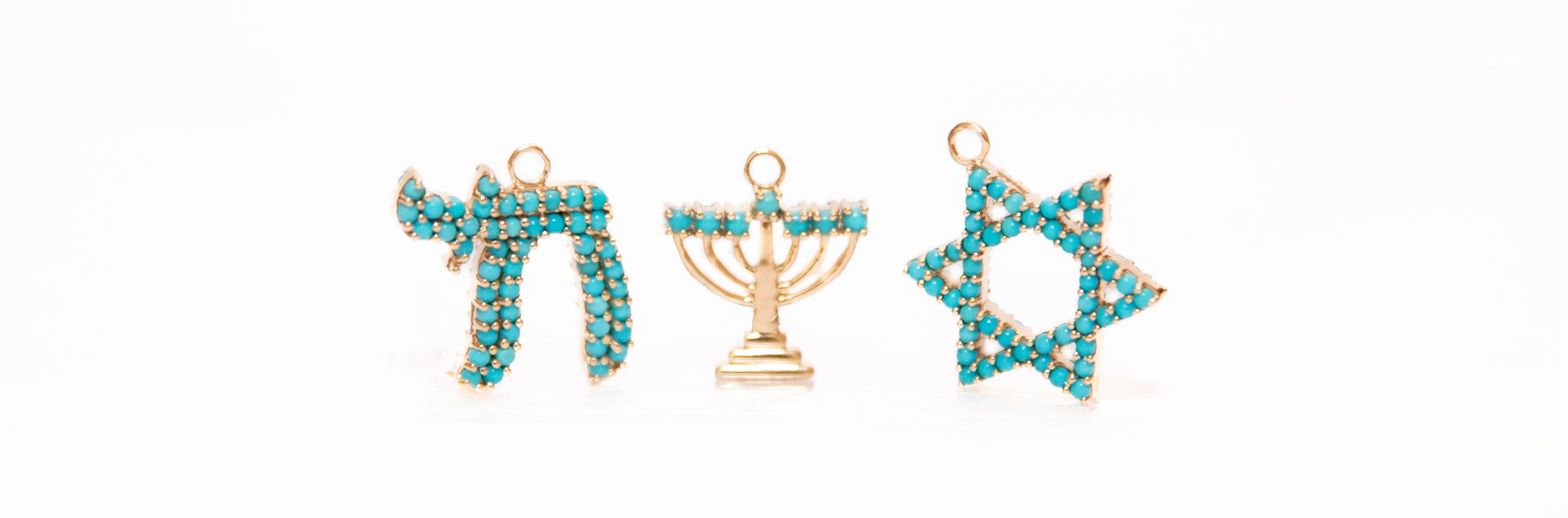 The Turquoise Mazel Charm Bracelet Bundle