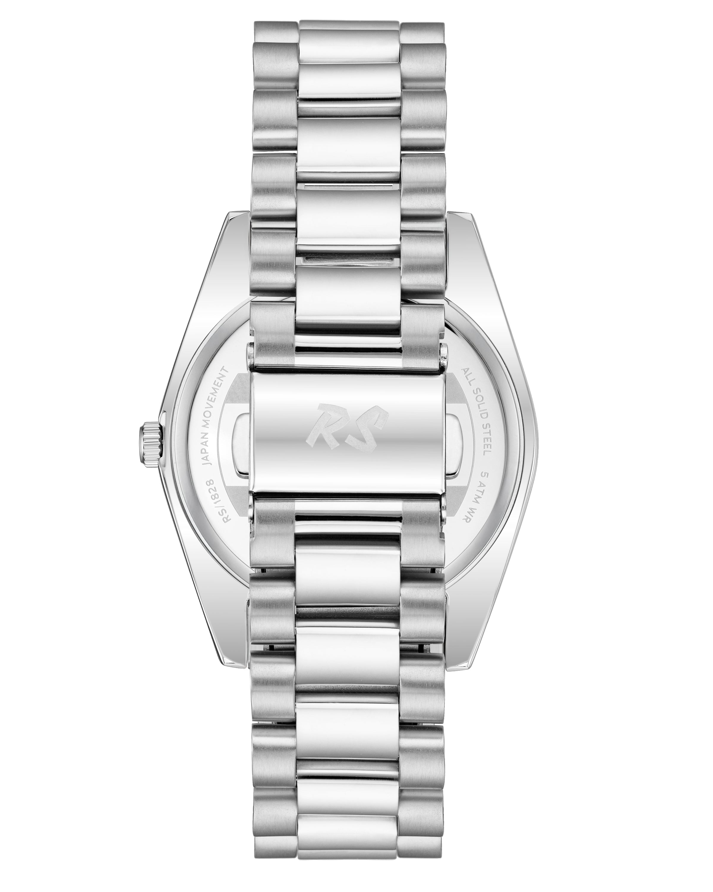 The Jumbo Mazel Watch - Stainless Steel, Blue Lapis