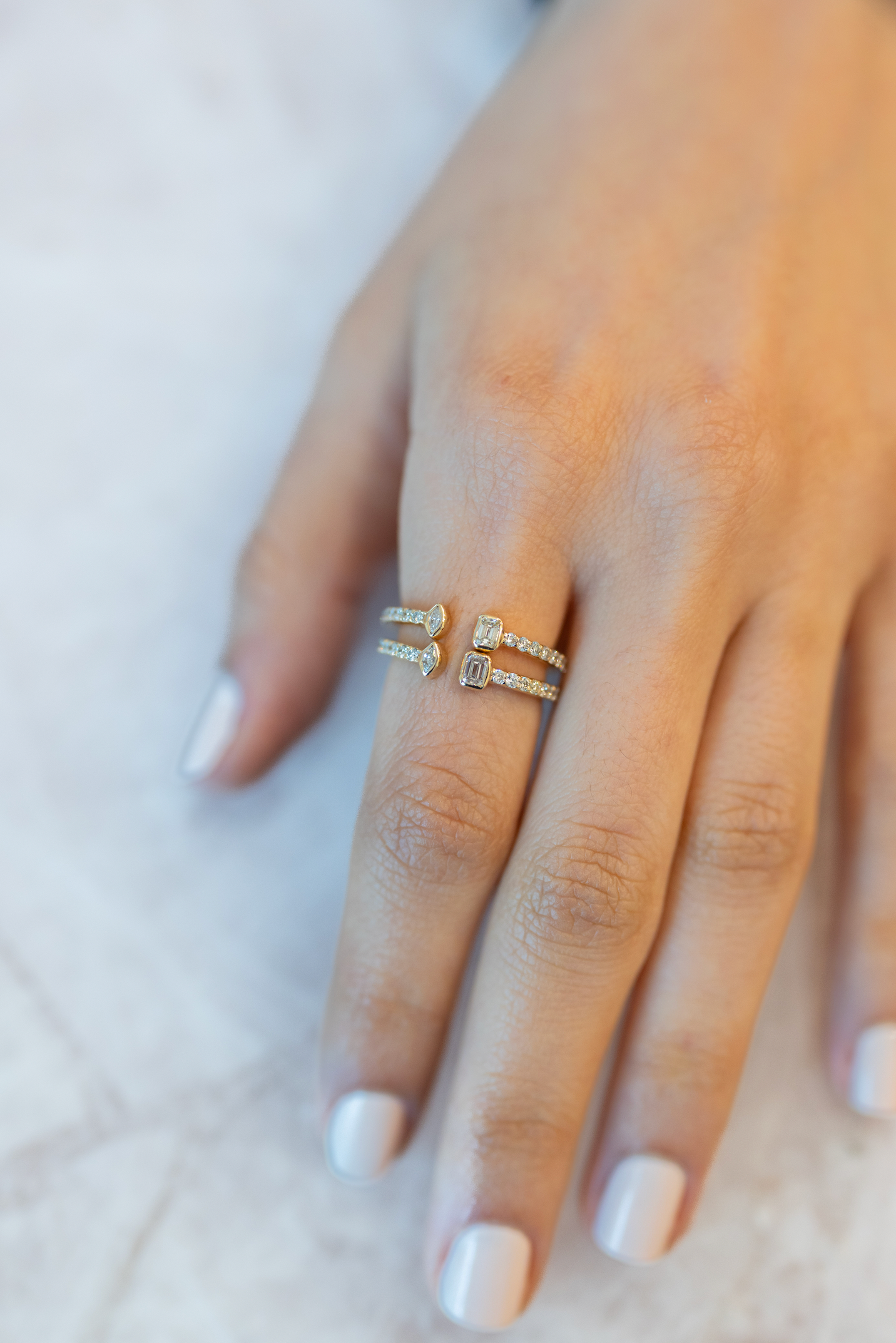 The Stackable Bezeled Ring