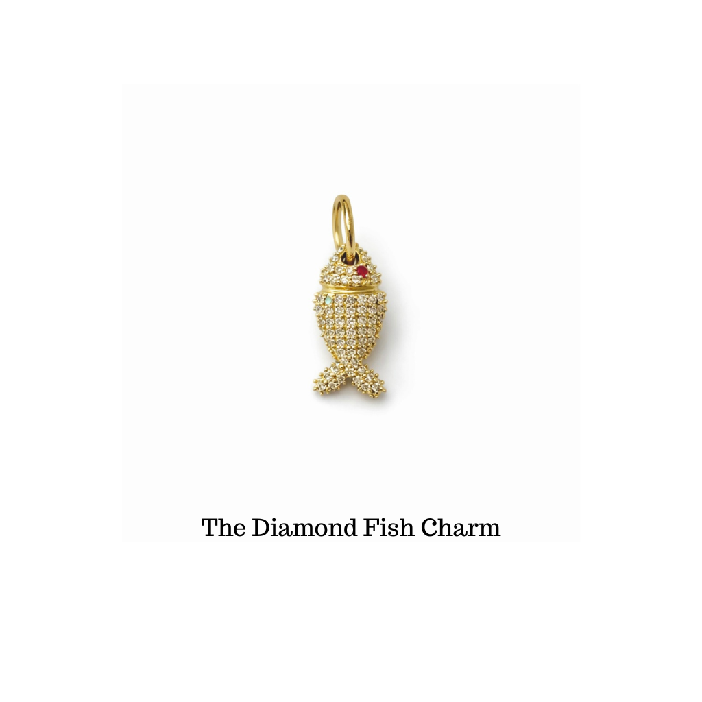 Build Your Own Mini Charm Necklace Gold Chain
