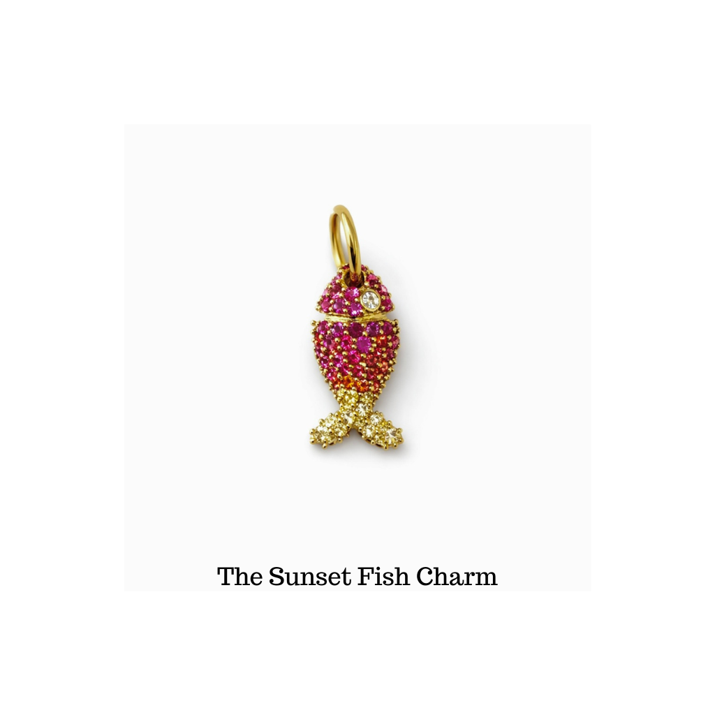 Build Your Own Mini Charm Necklace Gold Chain