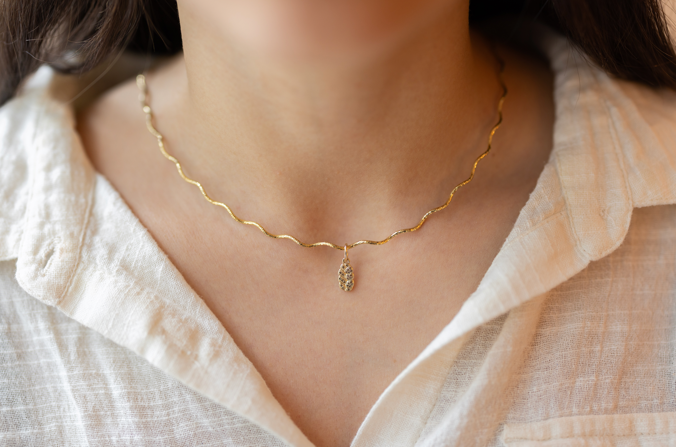 Build Your Own Mini Charm Necklace Gold Chain
