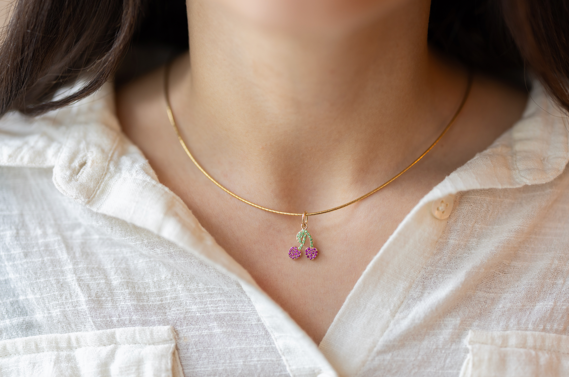 Build Your Own Mini Charm Necklace Gold Chain