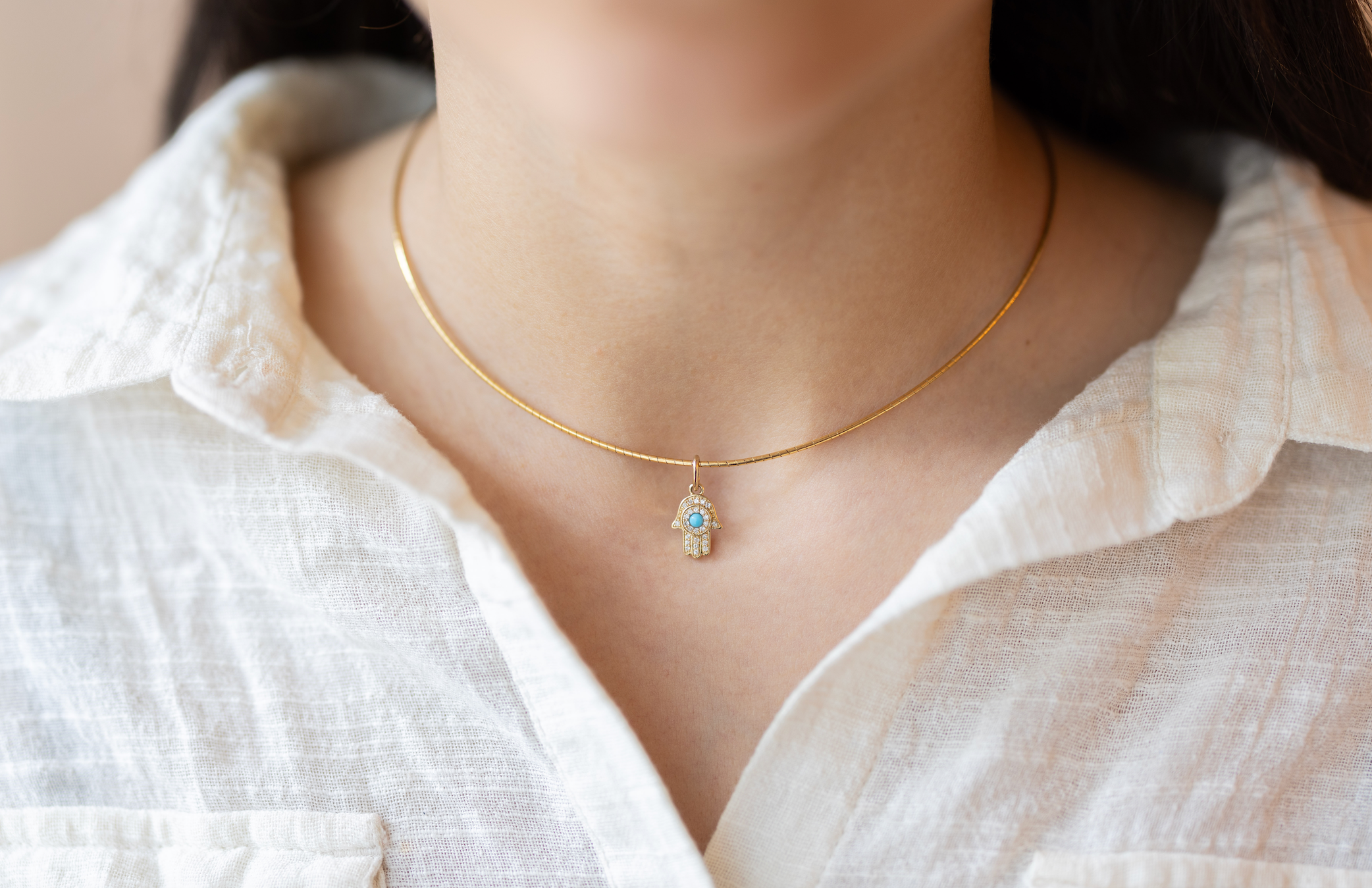 Build Your Own Mini Charm Necklace Gold Chain