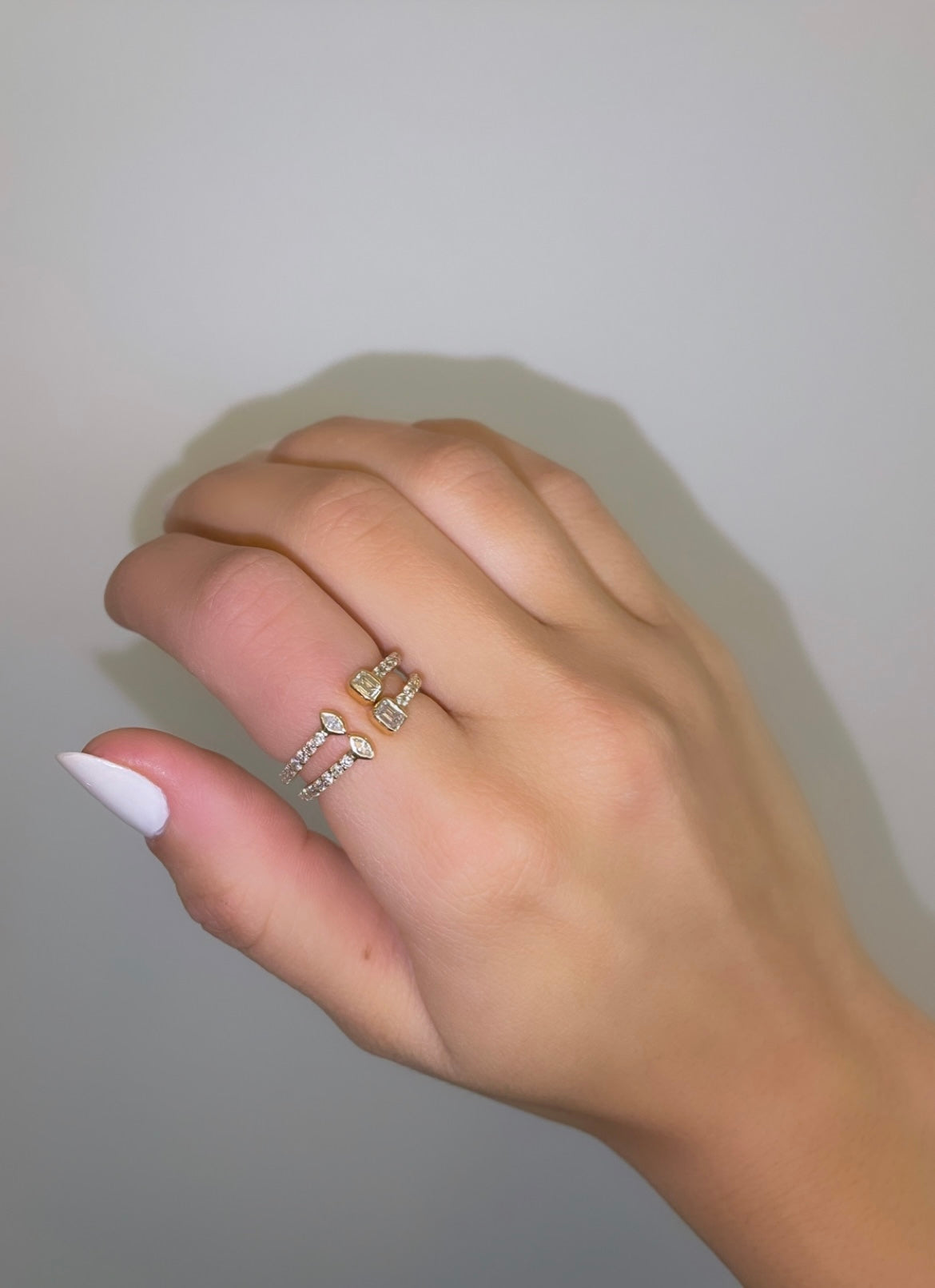 The Stackable Bezeled Ring