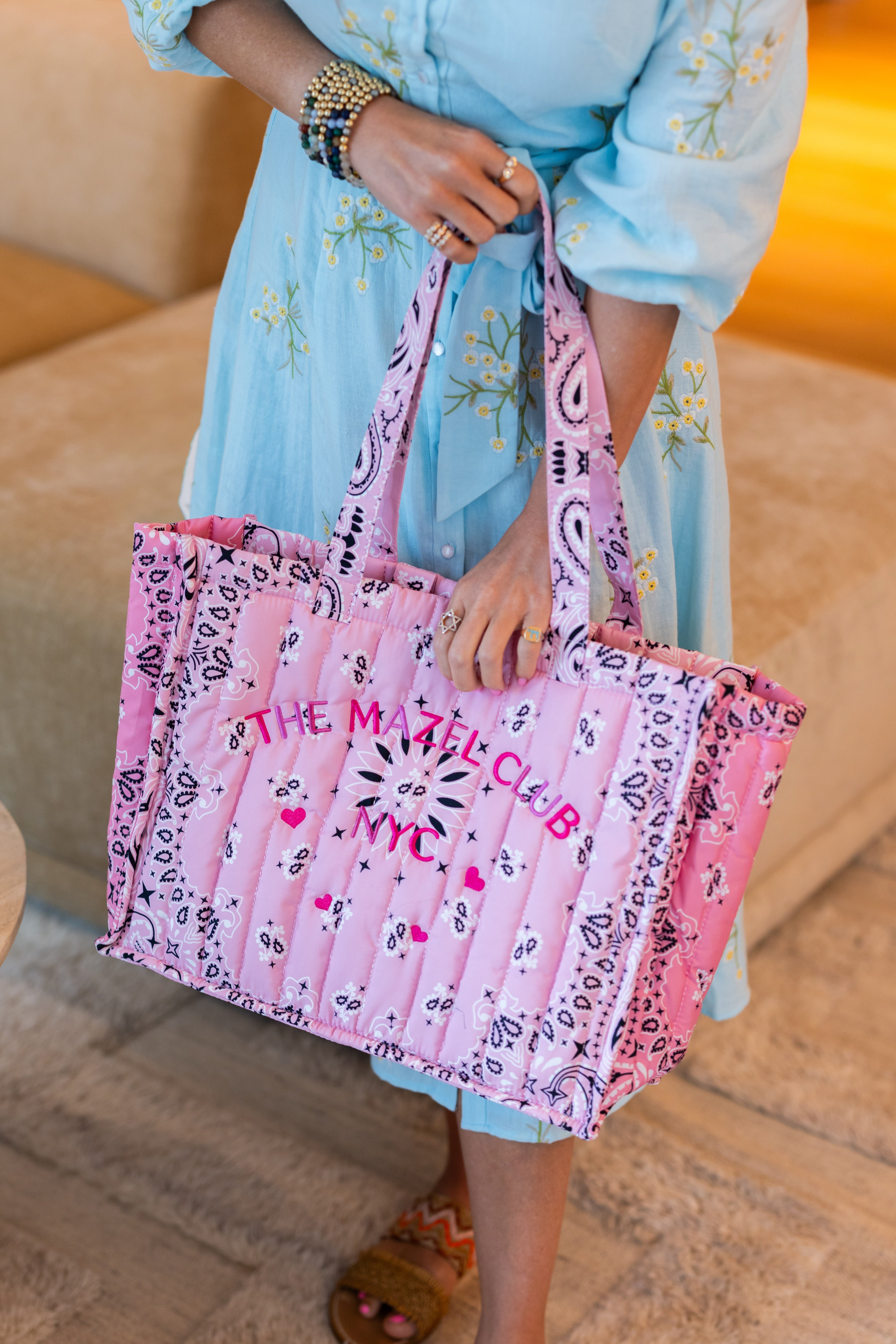 The Mazel Club Shlep Bag Pretty in Pink