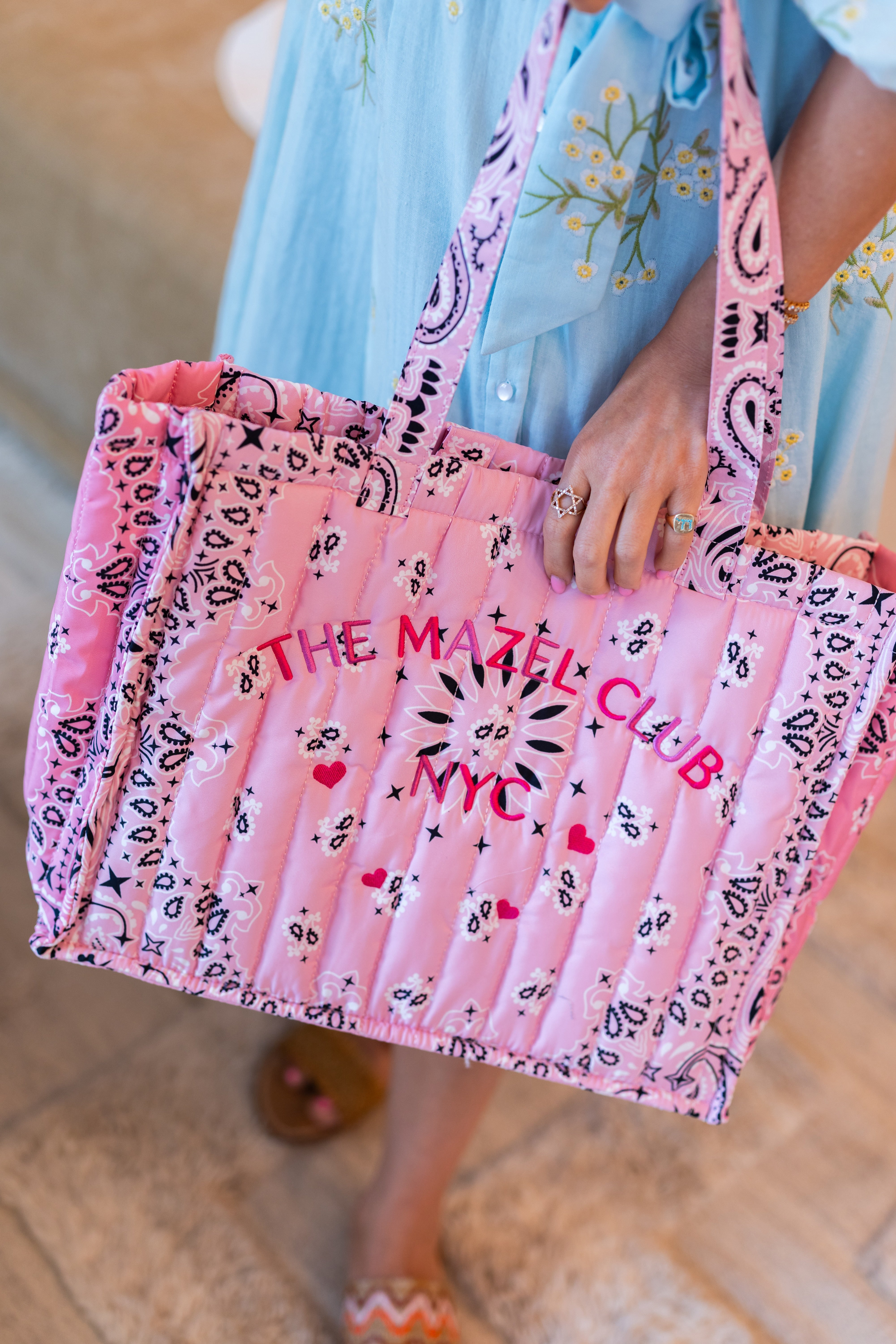The Mazel Club Shlep Bag Pretty in Pink