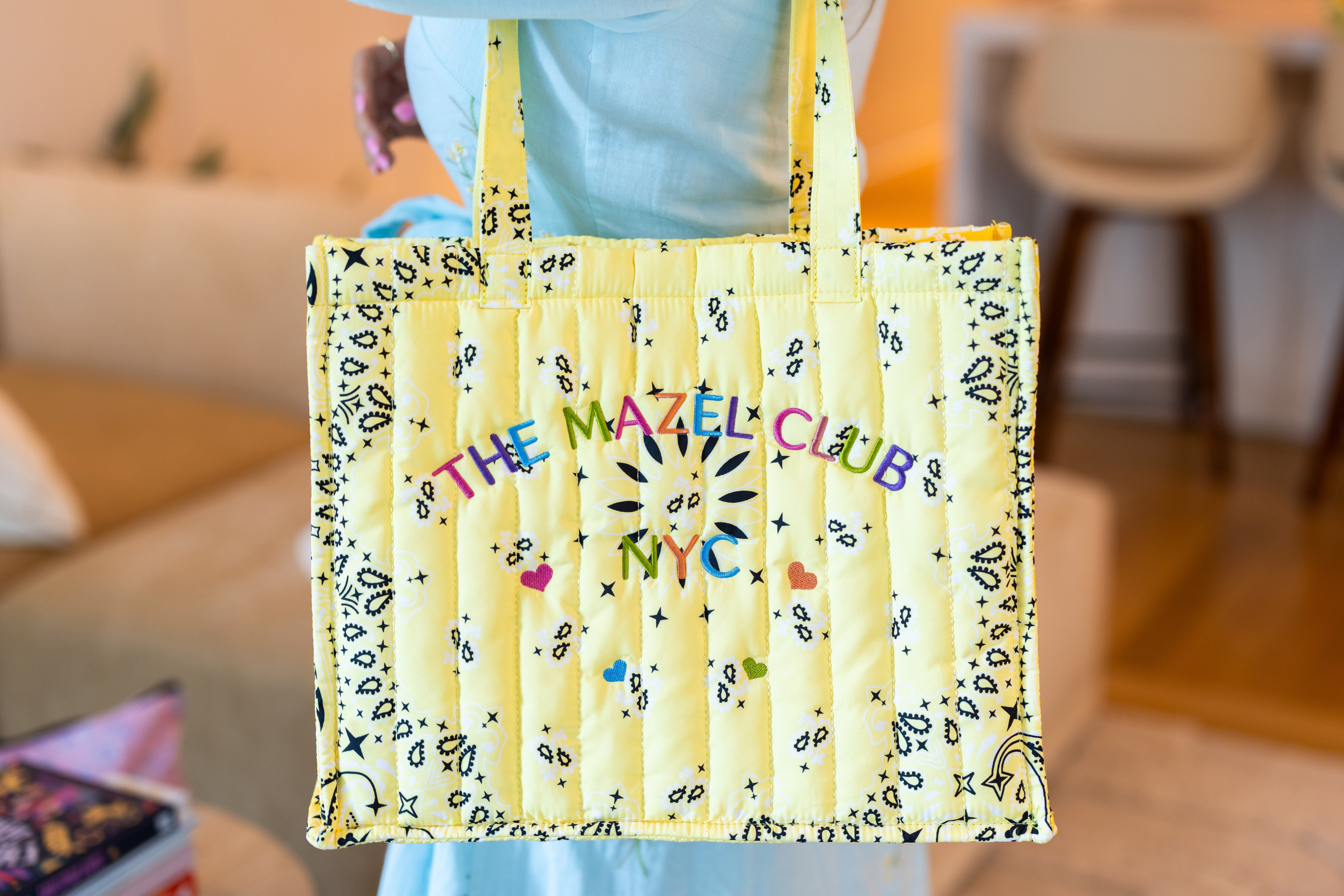 The Mazel Club Shlep Bag Buttercup Yellow