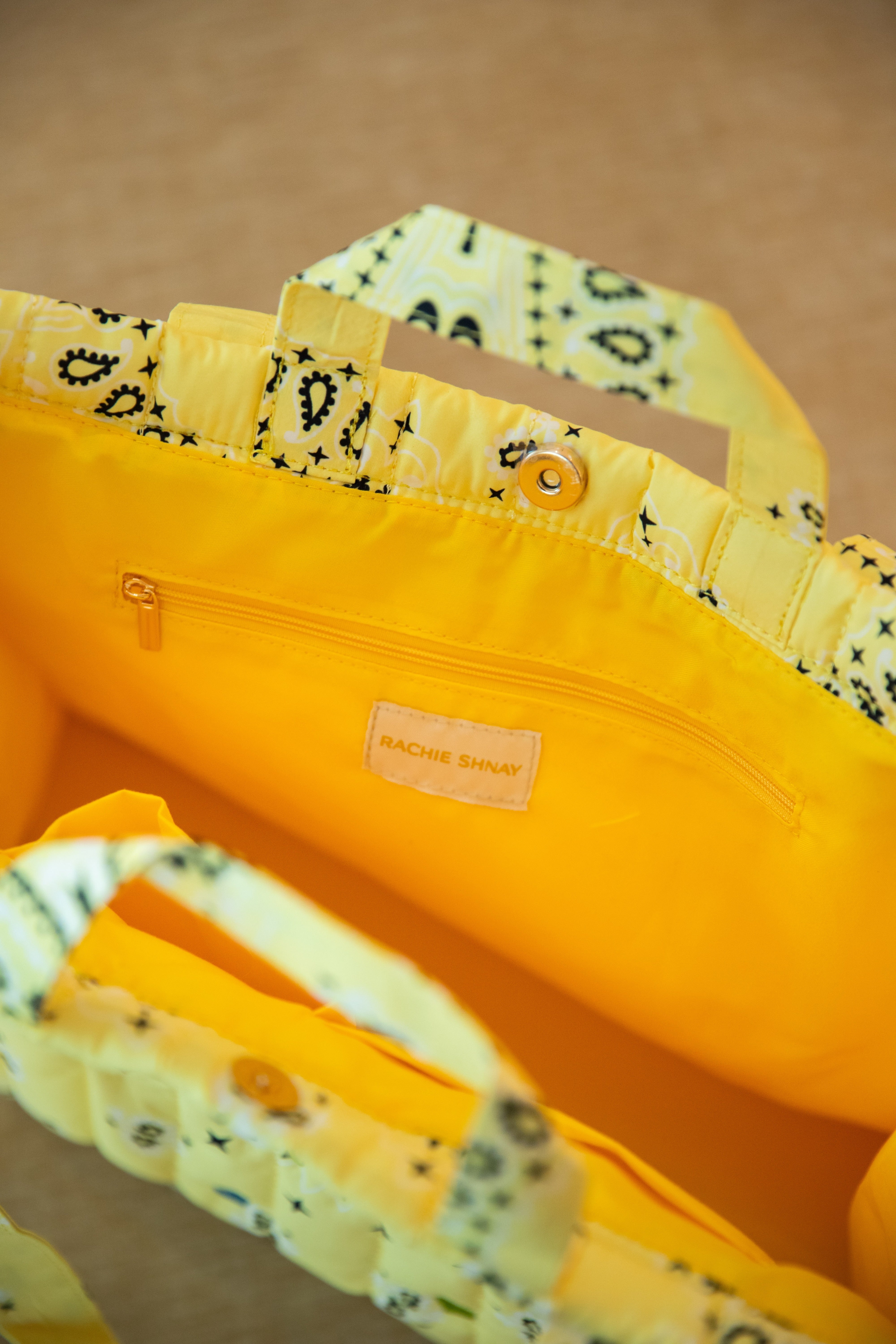 The Mazel Club Shlep Bag Buttercup Yellow