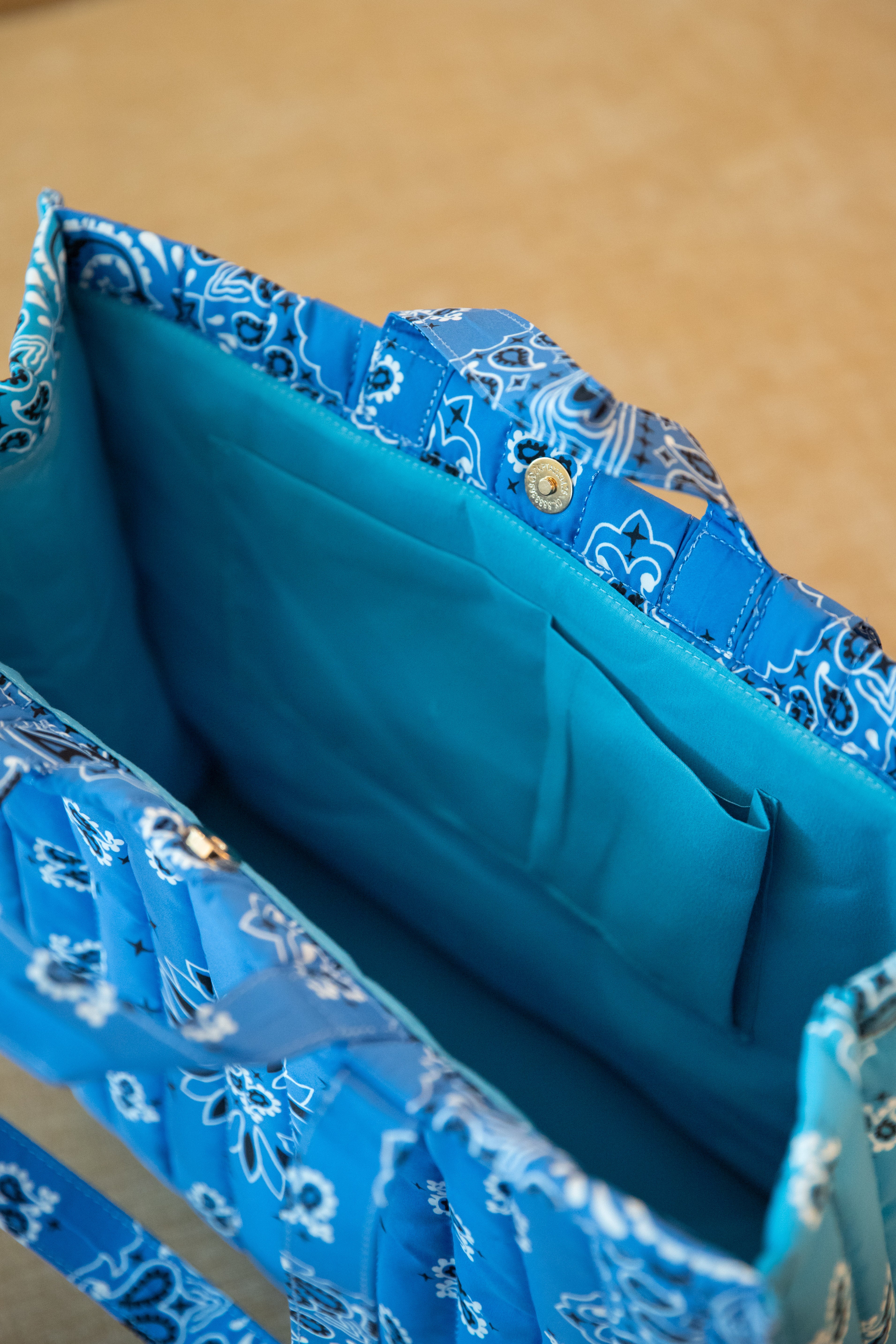 The Mazel Club Shlep Bag Ocean Blues