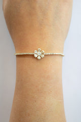 The Lily Tennis Bracelet