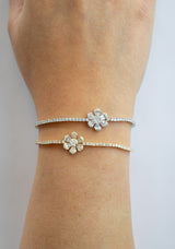 The Lily Tennis Bracelet