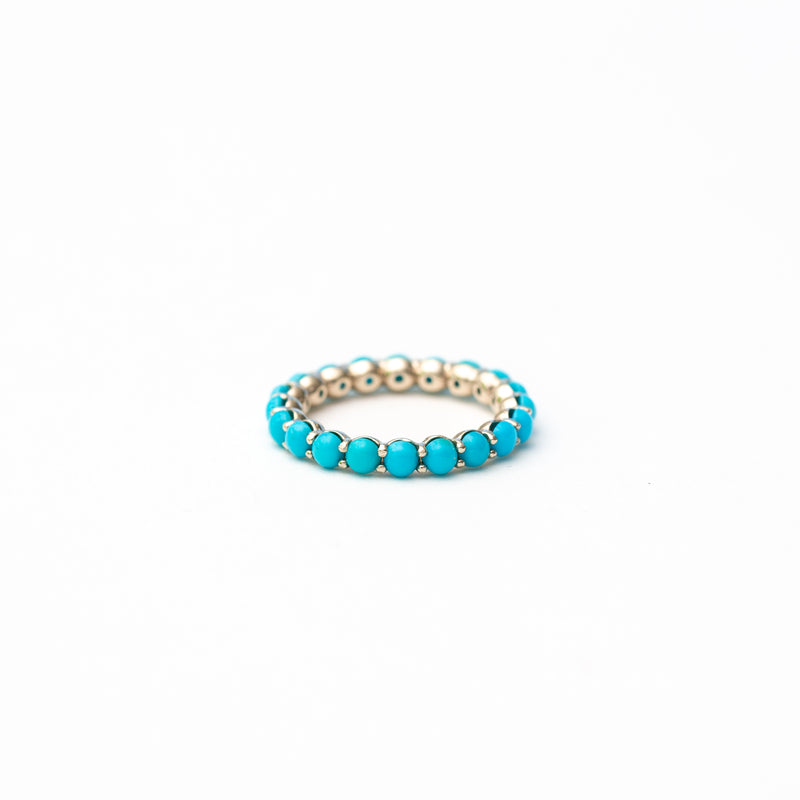 Turquoise Eternity Ring