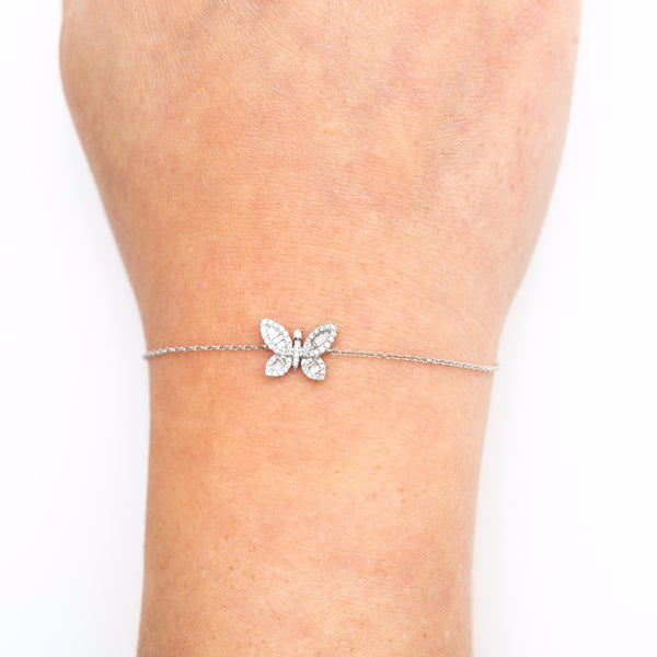 The Baguette Butterfly Bracelet