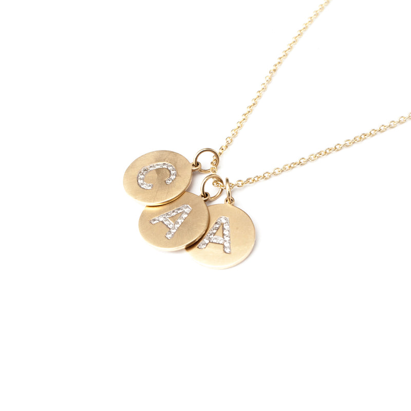 Initial Charm Necklace