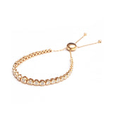 The Rachie Bezel Bolo Bracelet