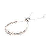The Rachie Bezel Bolo Bracelet