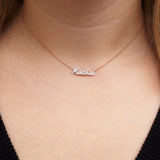 Custom Diamond Name Necklace