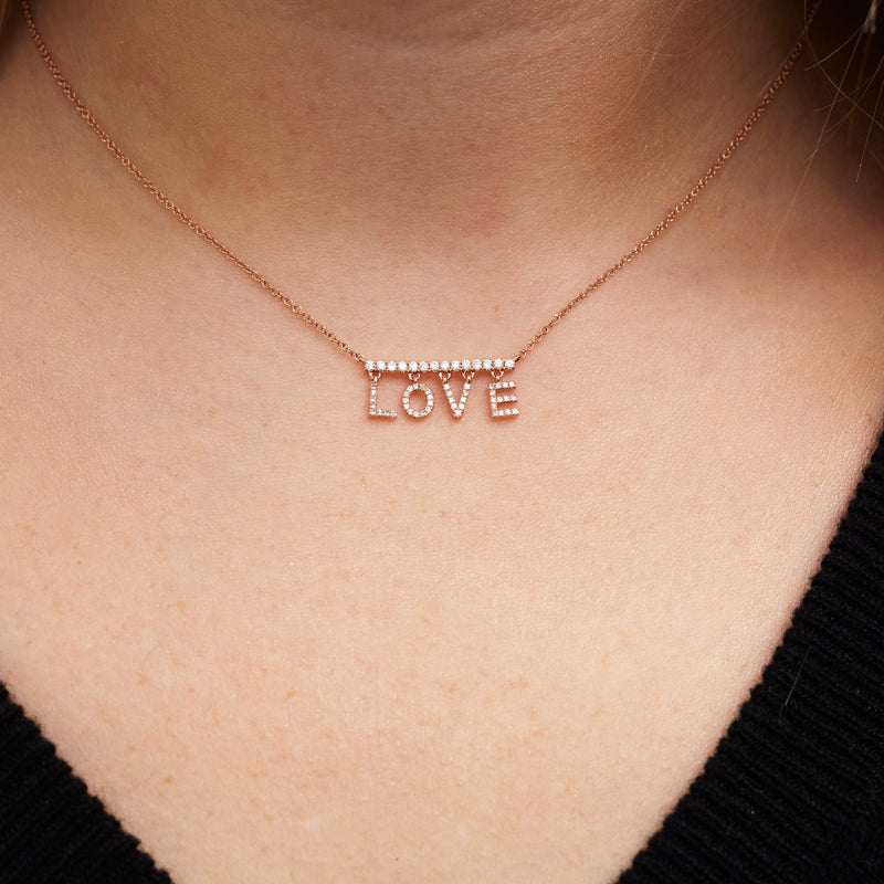 Dangling Love Necklace