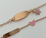 Engraving for ID Bracelet