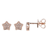 Mini Bezel Star Studs