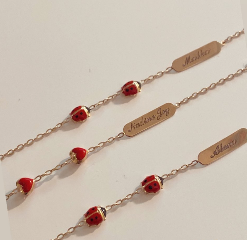 Engraving for ID Bracelet