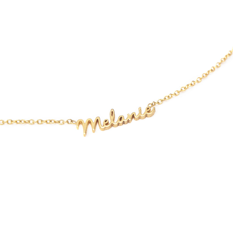 Custom Gold Name Bracelet