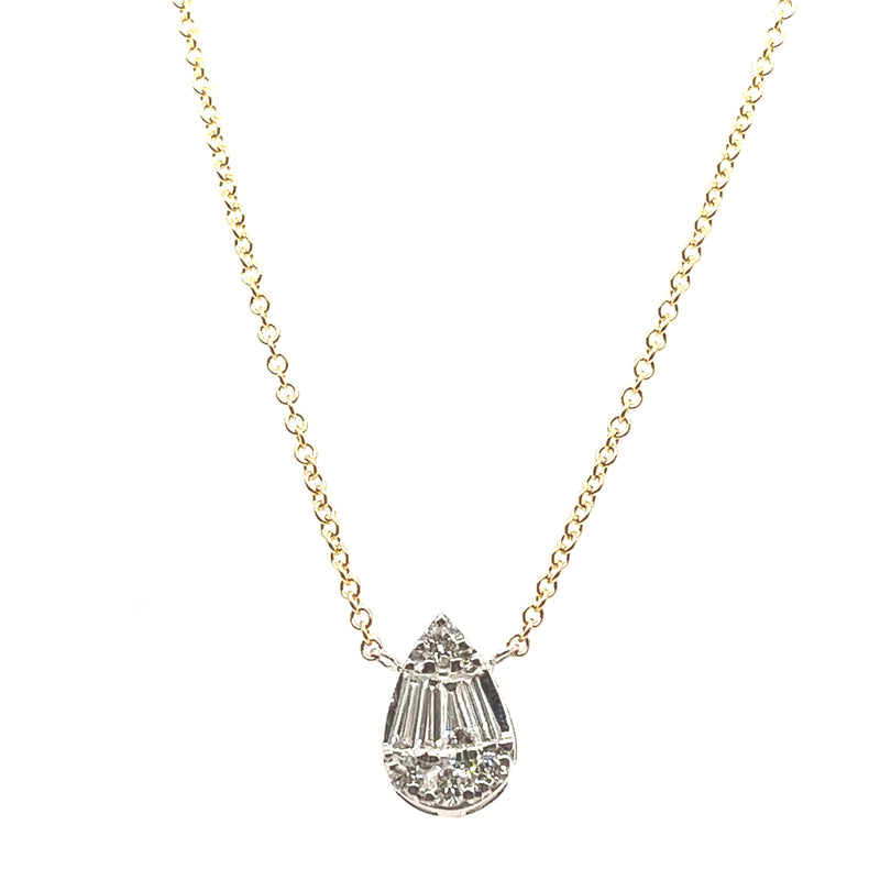 The Royal Pear Necklace