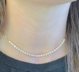 The Jordana Bezel Necklace