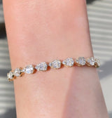 Pear Tennis Bracelet