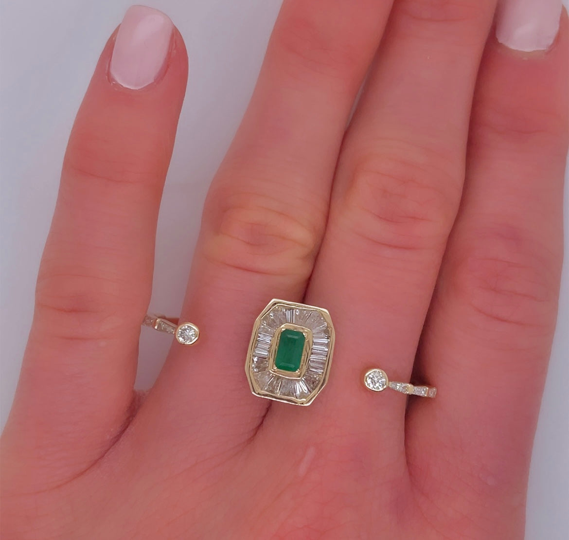 The Gatsby Gemstone Ring