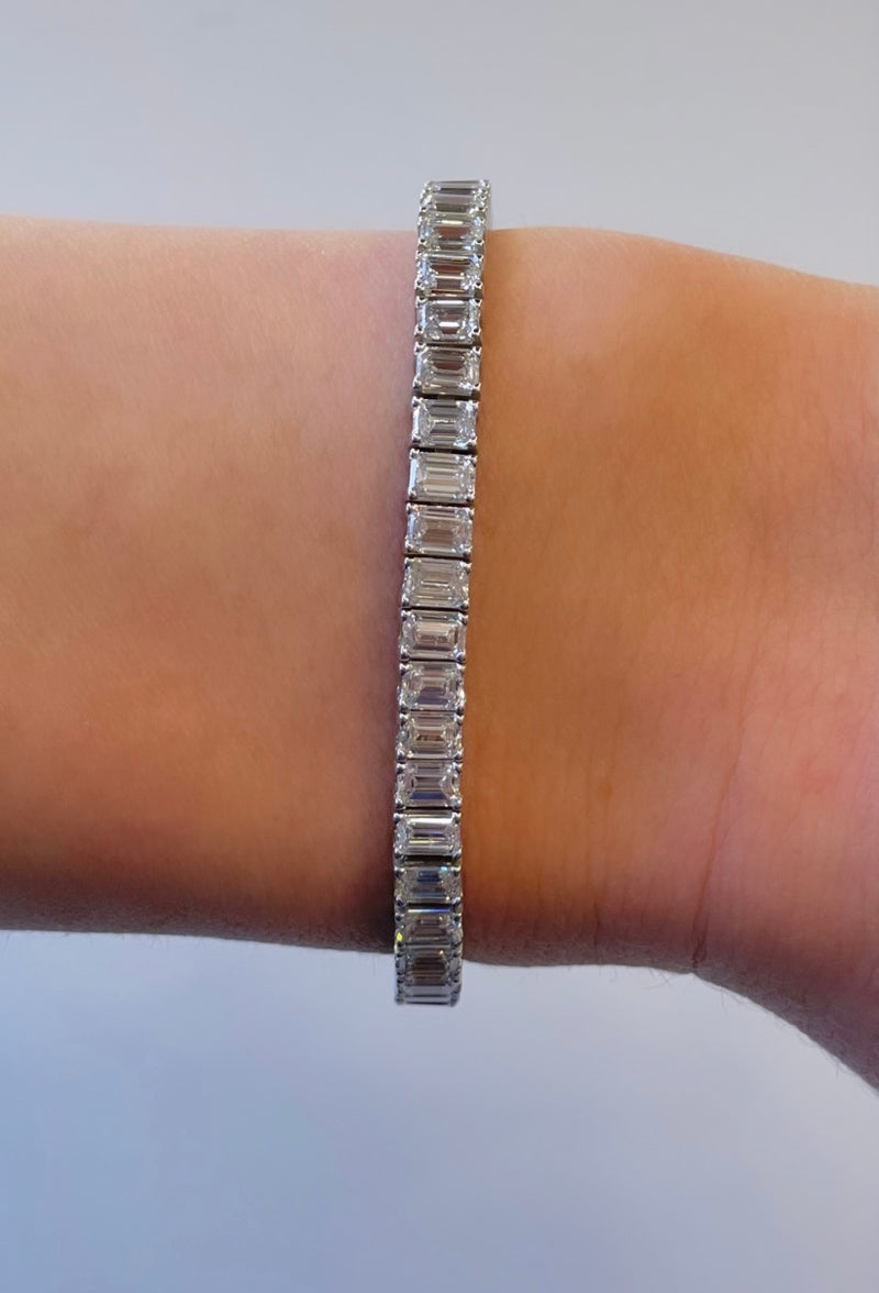 Emerald Eternity Bracelet