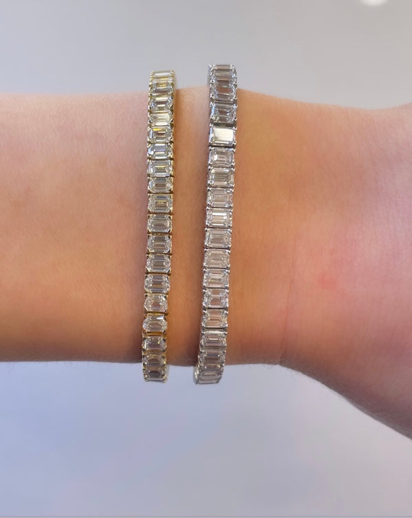 Emerald Eternity Bracelet
