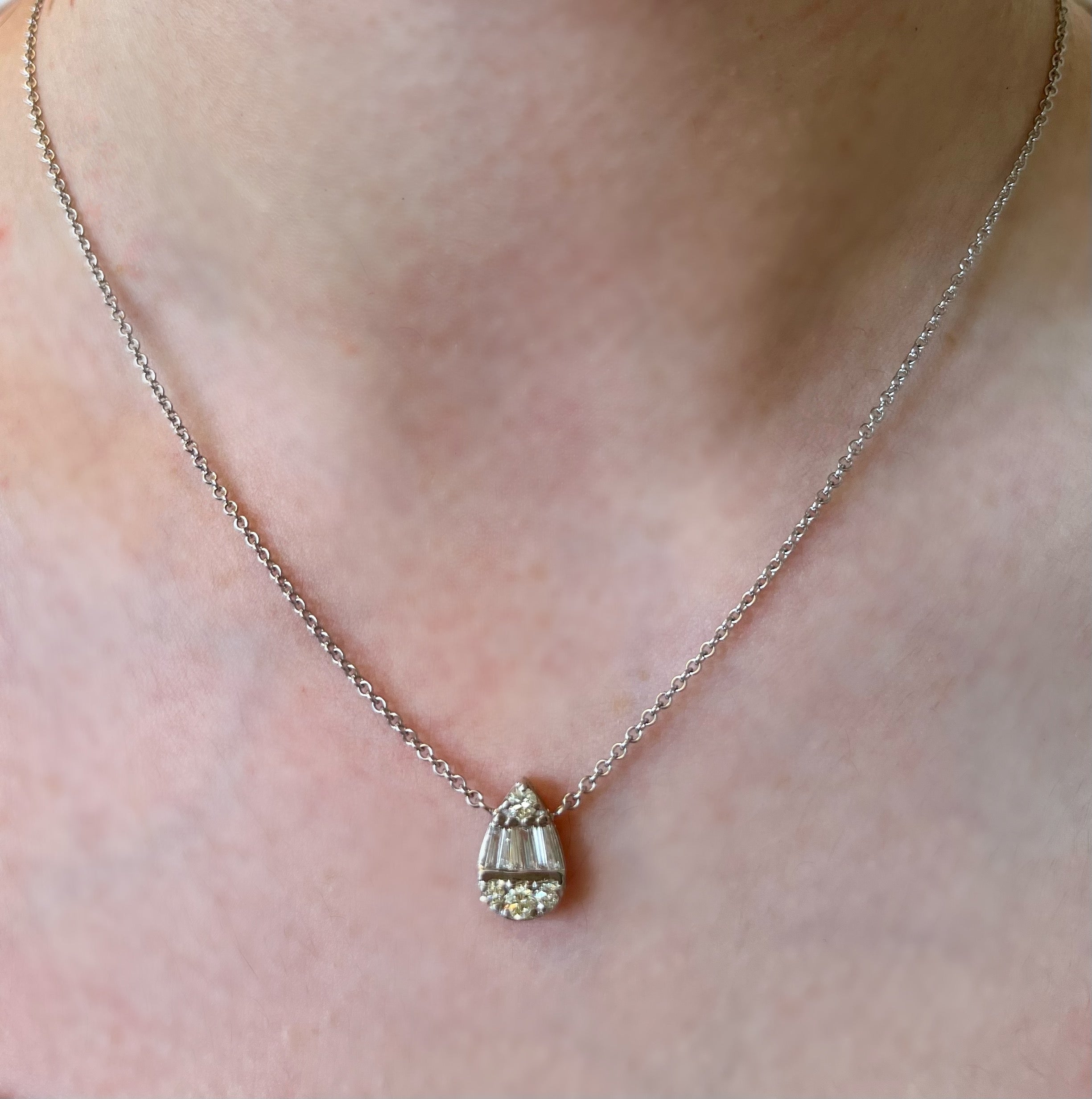 The Royal Pear Necklace